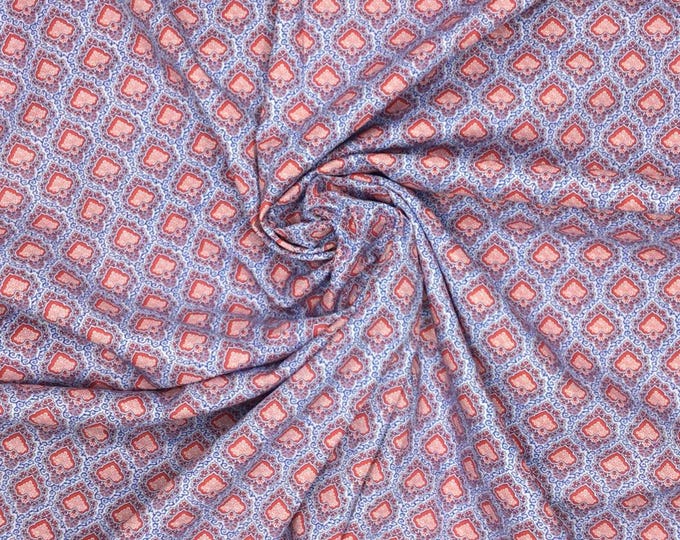 Tana lawn fabric from Liberty of London, wild at Heart