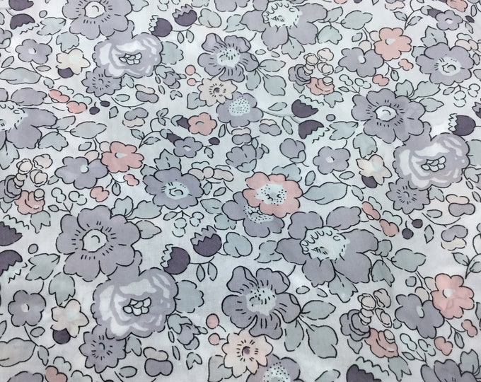 Exclusive Betsy Winter, bleached, Tana lawn fabric from Liberty of London