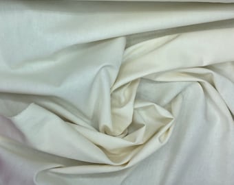 Light cotton canvas, oekotex certified, ivory or cream no5