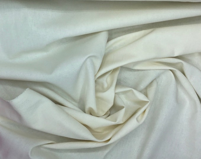 Light cotton canvas, oekotex certified, ivory or cream no5