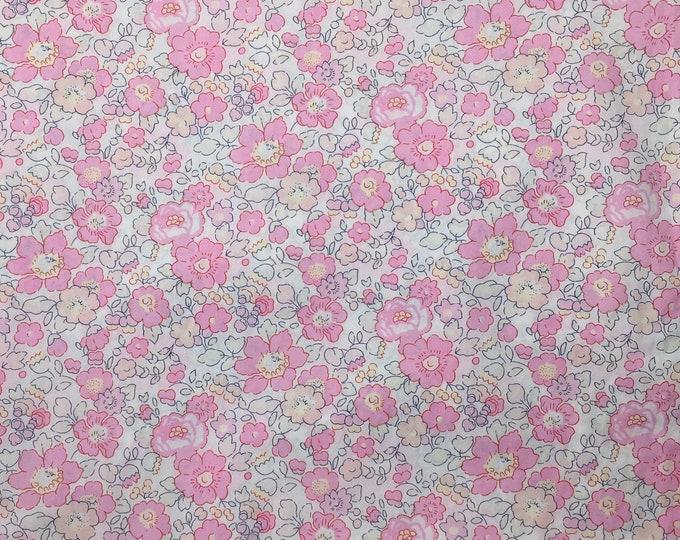 Tana lawn fabric from Liberty of London, exclusive Betsy Sakura