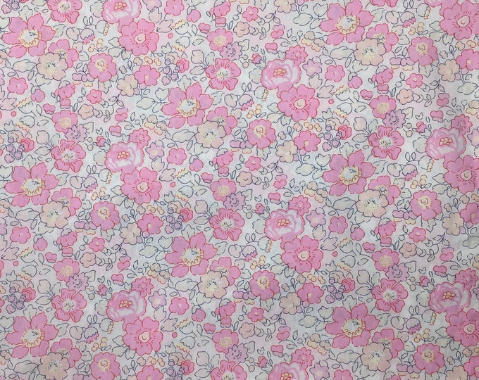 Tana lawn fabric from Liberty of London, exclusive Betsy Sakura