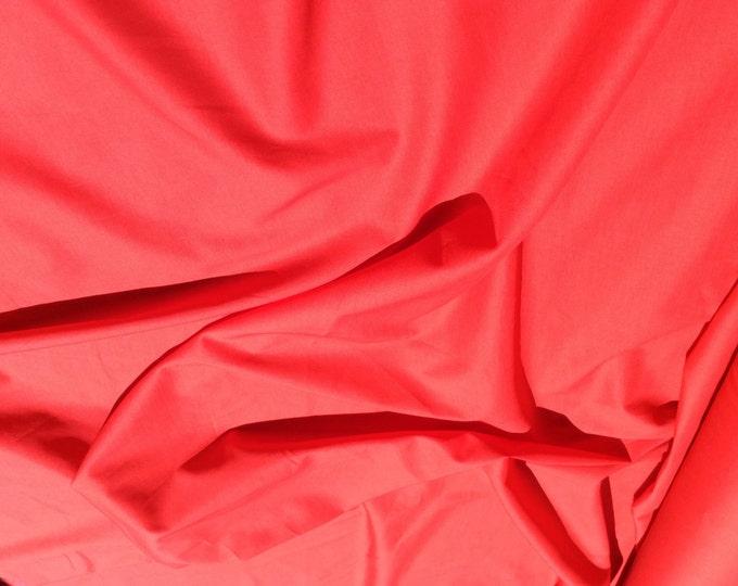 High quality cotton lawn dyed in Japan. Red nr41