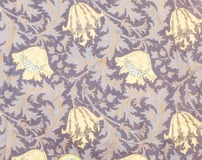 English Pima lawn cotton fabric, Highlands Thistle