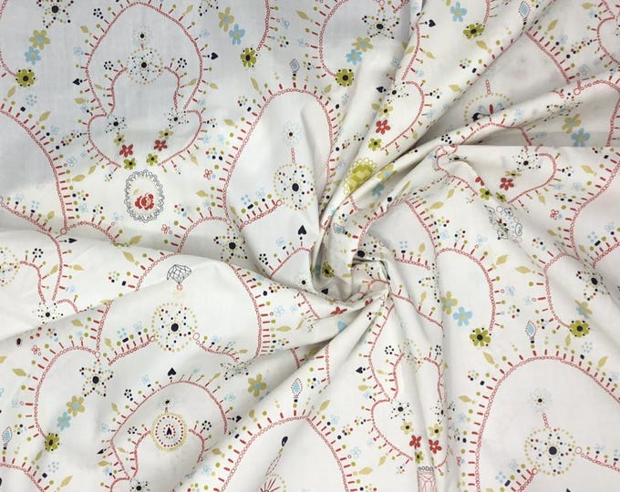 Tana lawn fabric from Liberty of London, Arabesques