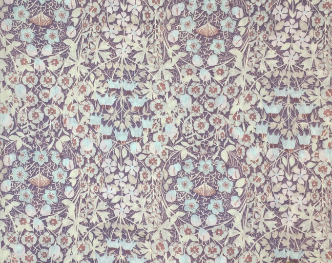 English Pima lawn cotton fabric, Pastel Jugend