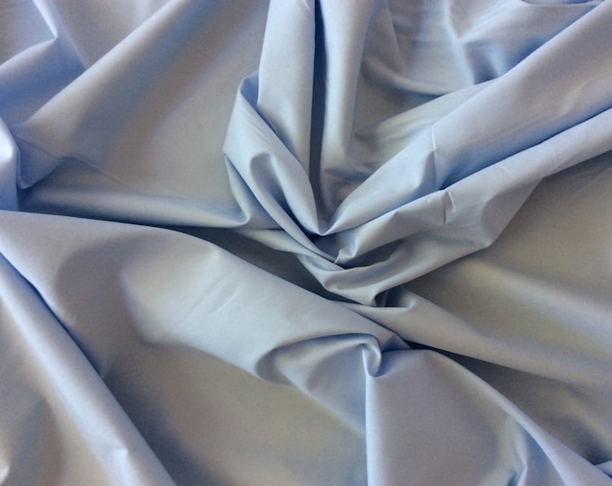 High quality cotton poplin dyed in Japan. Pigeon blue no17