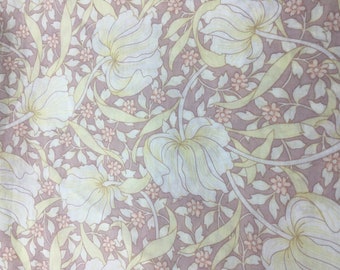 English Pima lawn cotton fabric, Nude Thistle