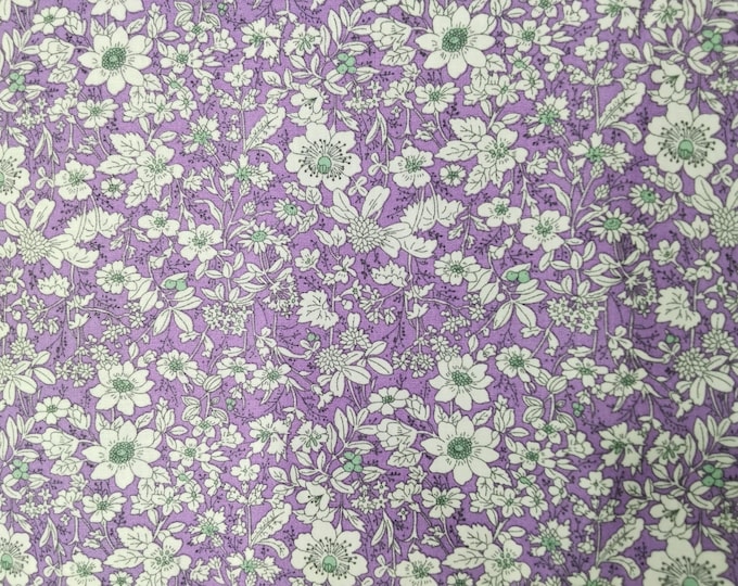 High quality cotton poplin dyed in Japan with Floral print