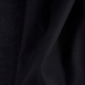 High quality cotton poplin, black image 1