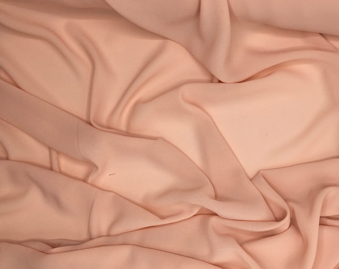 High quality Faux Silk Chiffon. Powder pink nrN47