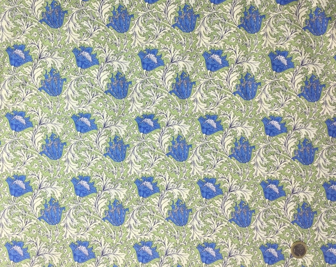 English Pima lawn cotton fabric, Thistle