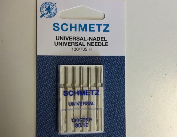 Universal Machine Needles Size 12/80, 5 pc Schmetz