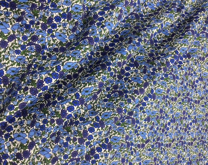 Tana lawn fabric from Liberty of London, petal and bud