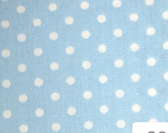 High quality cotton poplin printed in Japan, polka dots no99