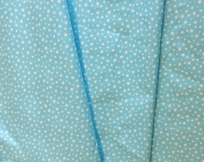 High quality cotton poplin printed in Japan, stars