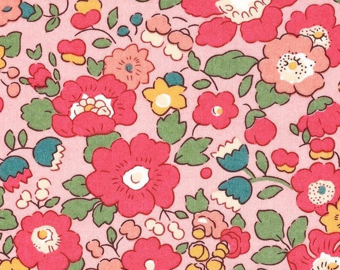 Tana lawn fabric from Liberty of London, Betsy peach