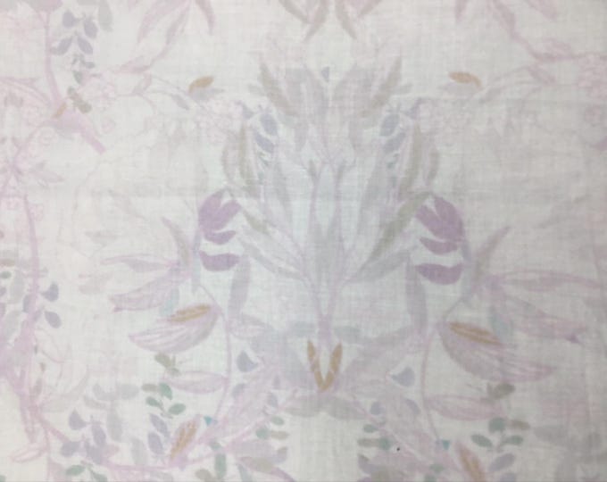 English Pima lawn cotton fabric, lilac ice