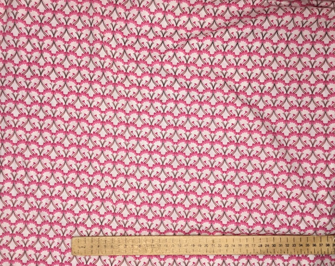 English Pima lawn cotton fabric, Japanese abstract print