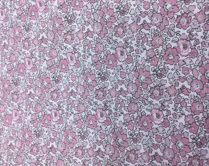 Tana lawn fabric from Liberty of London, exclusive Betsy Ann purple Moon