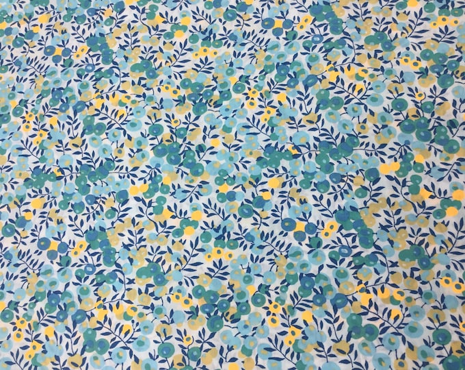 Tana lawn fabric from Liberty of London, Wiltshire Tahiti fluo