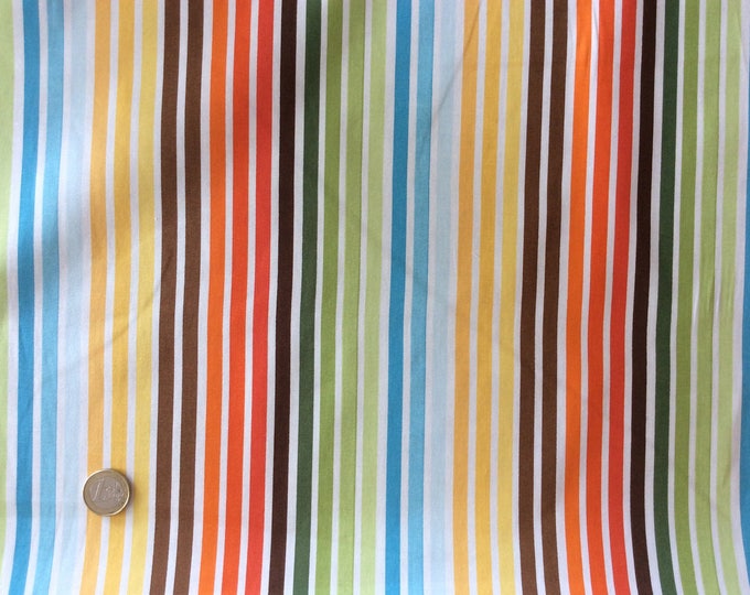 High quality cotton poplin, stripes