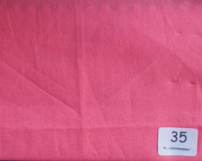 High quality cotton poplin, coral pink no35