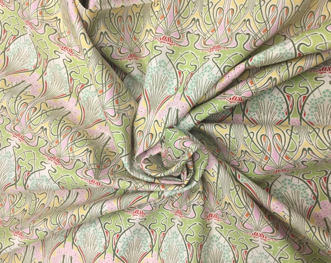 English Pima lawn cotton fabric, French Metro