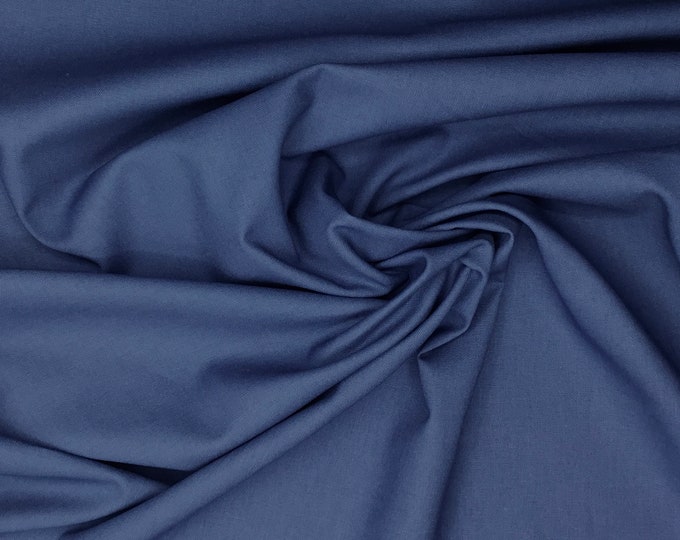 Light cotton canvas, oekotex certified, dark blue nr19
