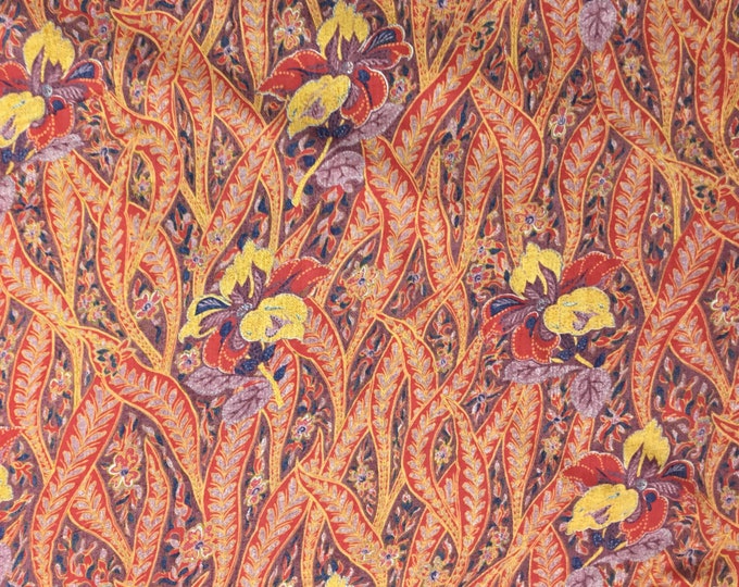 Genuine silk chiffon, paisley