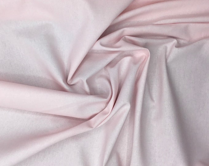 Light cotton canvas, oekotex certified, pale pink no1
