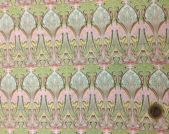 English Pima lawn cotton fabric, French Metro