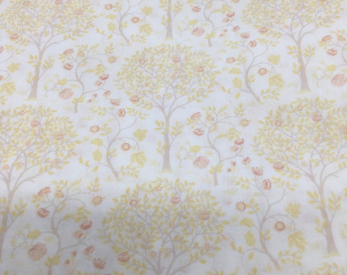 English Pima lawn cotton fabric, Summer Trees