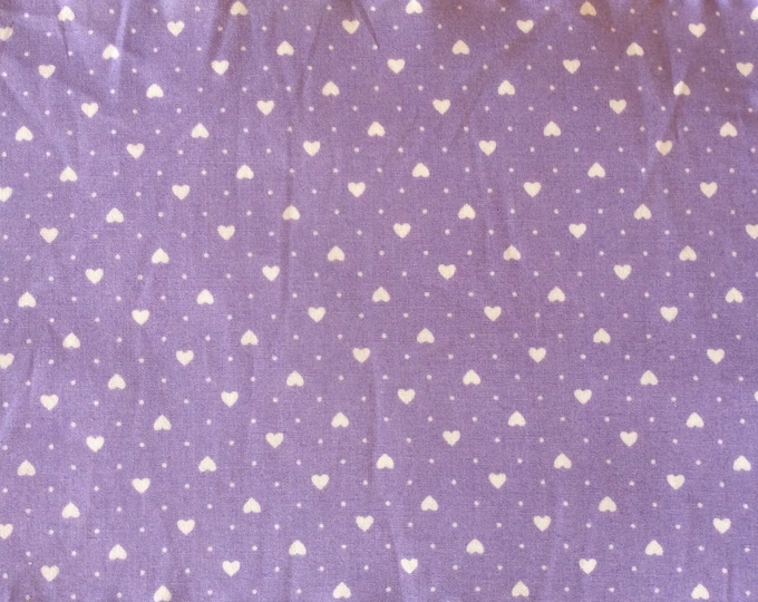 Japanese cotton poplin, heart print