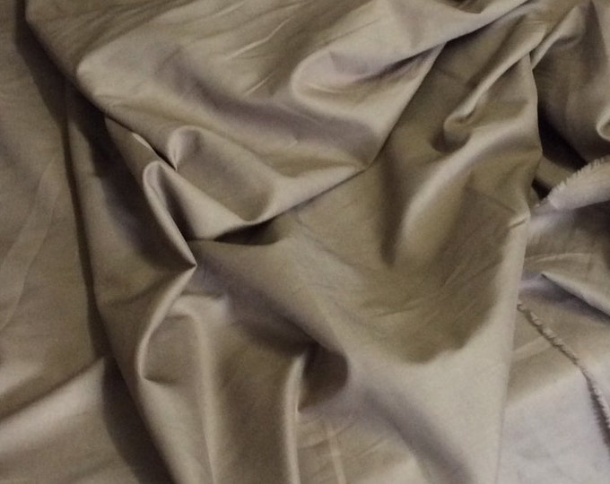 High quality cotton lawn dyed in Japan. Dark Beige no48