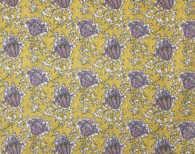 English Pima lawn cotton fabric, Provence