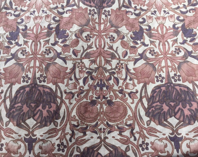 English Pima lawn cotton fabric, Antique Aalesund