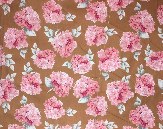 English Pima lawn cotton fabric, priced per 25cm. Rhododendron
