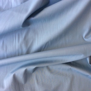 High quality cotton poplin dyed in Japan. Baby blue  no5