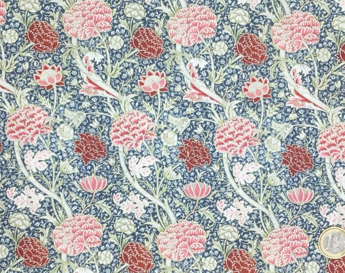 English William Morris cotton poplin, Cray