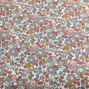 Tana lawn fabric from Liberty of London, exclusive Betsy Ann Autumn