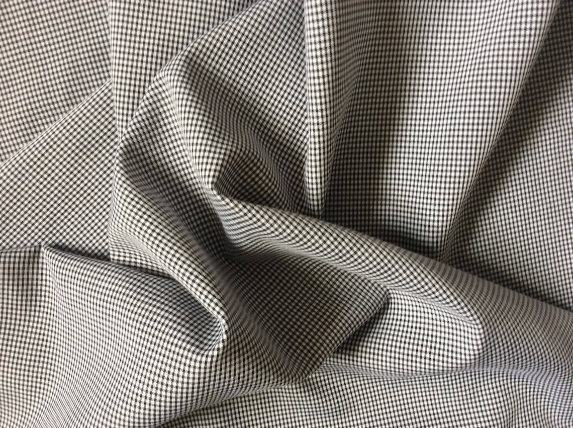 Tissu Vichy polycoton Oxford noir et blanc no8 laize de 112cm Etsy Tissu Vichy polycoton Oxford noir et blanc no8 laize de 112cm Etsy
