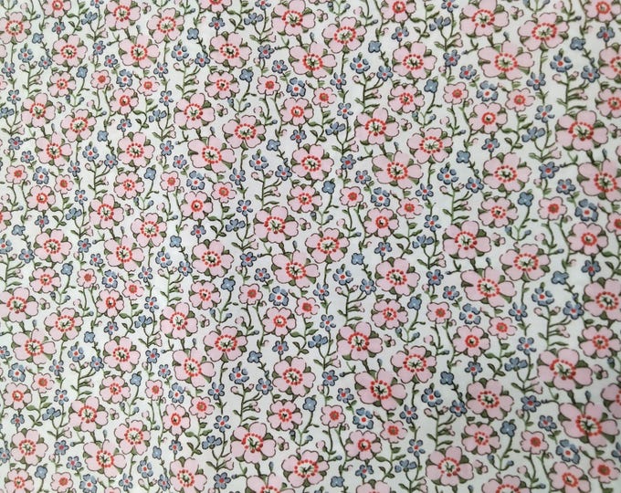 Tana lawn fabric from Liberty of London, Clarisse or Clarissa
