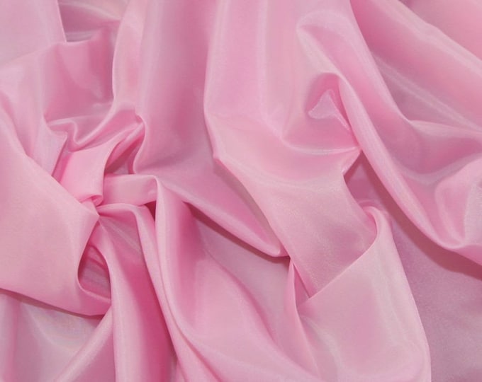 Antistatic acetate lining, light pink