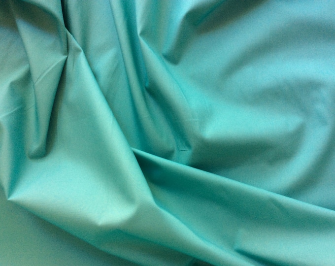 High quality cotton poplin dyed in Japan. jade no31