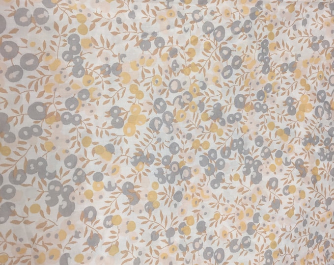 Tana lawn fabric from Liberty of London exclusive Wiltshire Autumn bleached print