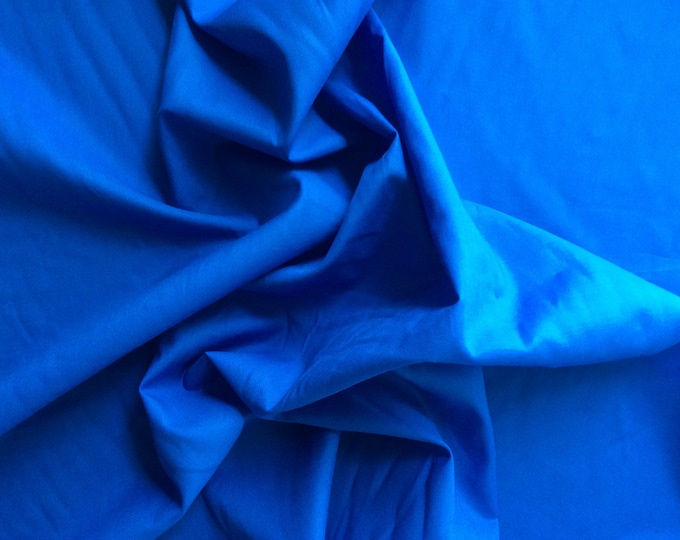 High quality cotton lawn dyed in Japan, dark turquoise blue
