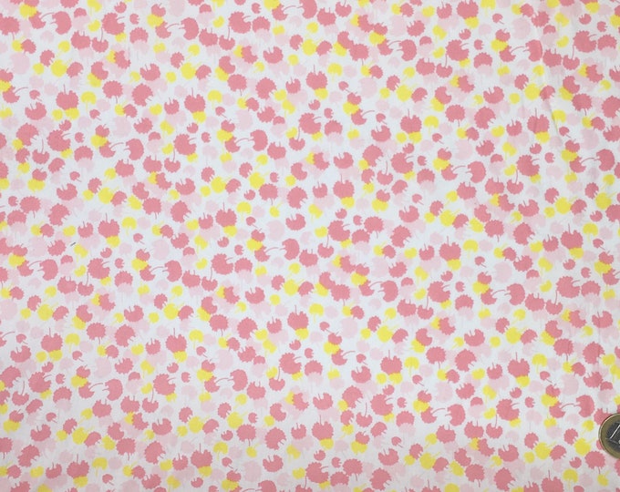 High quality cotton poplin, floral print