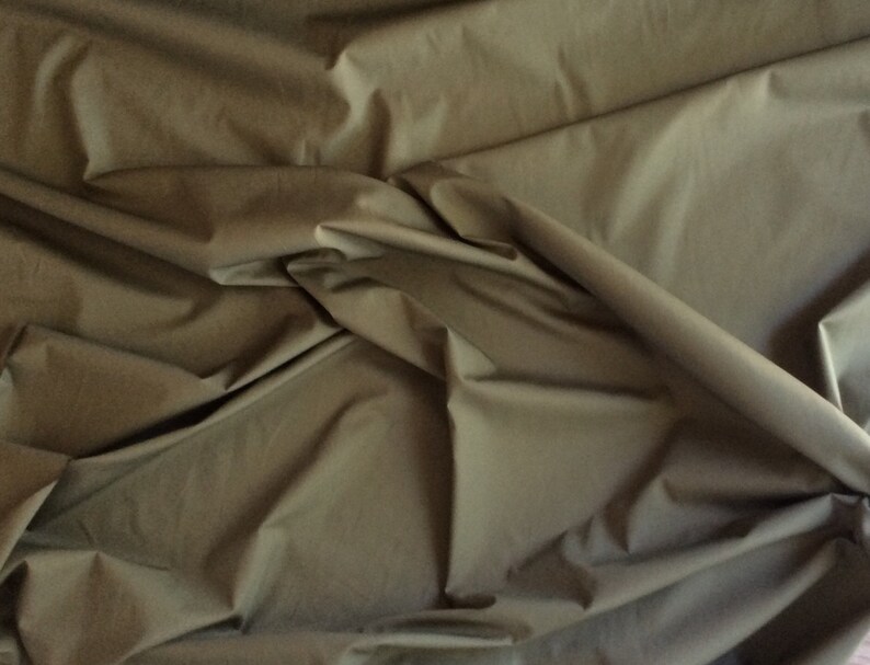 High quality cotton poplin dyed in Japan Kaki no21
