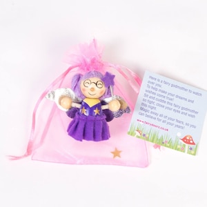 Fairy godmother wooden character